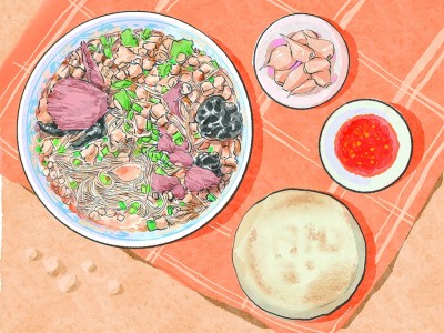 陕西西安:“咥一碗牛羊肉泡馍,嘹咋咧!”